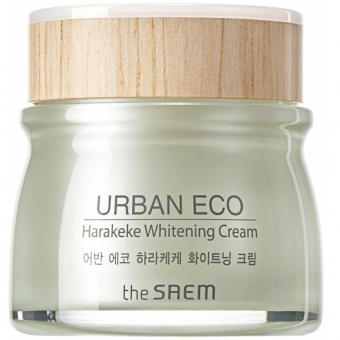 Отбеливающий крем с новозеландским льном The Saem Urban Eco Harakeke Whitening Cream